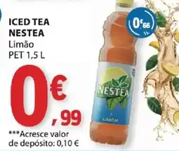 E.Leclerc Iced tea nestea limão promoção