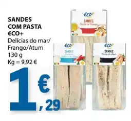 E.Leclerc Sandes com pasta eco+ promoção