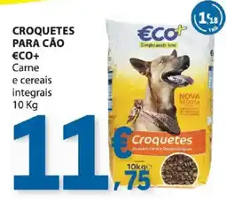 E.Leclerc Croquetes eco+ carne e cereais integrais promoção