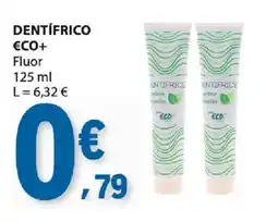 E.Leclerc Dentífrico eco+ promoção