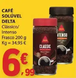 E.Leclerc Café Solúvel Delta Classic promoção