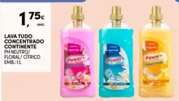 Continente Bom dia Lava tudo concentrado continente promoção