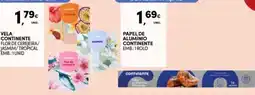 Continente Bom dia Vela continente flor de cerejeira jasmim tropical promoção