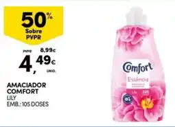 Continente Bom dia Amaciador comfort lily promoção