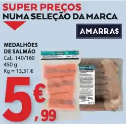 E.Leclerc medalhões de salmão amarras promoção