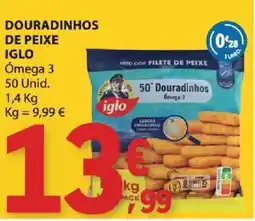 E.Leclerc Douradinhos de peixe iglo promoção