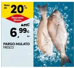 Continente Bom dia Pargo mulato fresco promoção