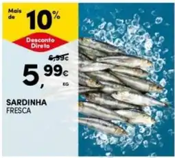 Continente Bom dia Sardinha fresca promoção