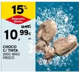 Continente Bom dia Choco c/ tinta fresco promoção