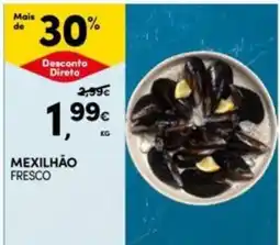 Continente Bom dia Mexilhão fresco promoção