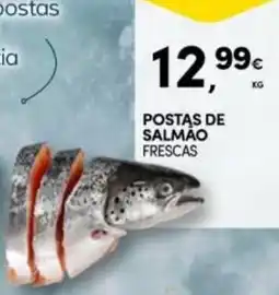 Continente Bom dia Postas de salmão frescas promoção