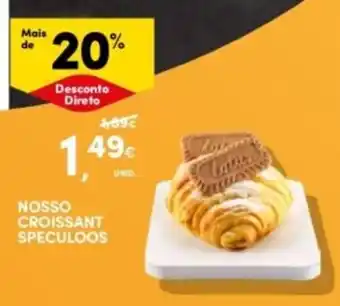 Continente Bom dia nosso croissant speculoos promoção