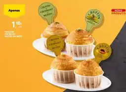Continente Bom dia Cruffin pistácio/pastel de nata promoção