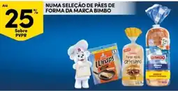 Continente Bom dia Pães de forma da marca Bimbo promoção