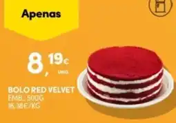 Continente Bom dia Bolo red velvet promoção