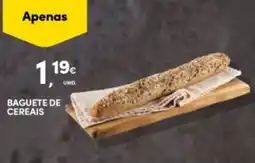 Continente Bom dia Baguete de cereais promoção