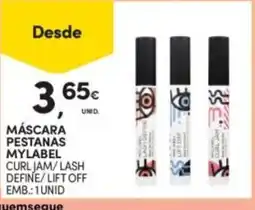 Continente Bom dia máscara pestanas mylabel promoção