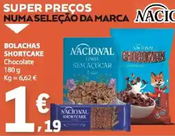E.Leclerc Bolachas shortcake chocolate nacional promoção
