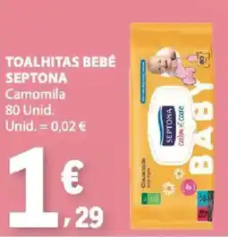 E.Leclerc toalhitas bebé septona promoção