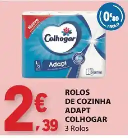 E.Leclerc rolos de cozinha adapt colhogar promoção