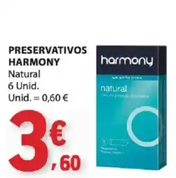 E.Leclerc Preservativos harmony natural promoção
