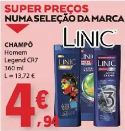 E.Leclerc Champô homem legend cr7 linic promoção