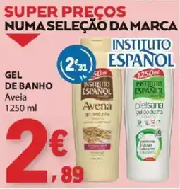 E.Leclerc Gel de banho aveia instituto espanol promoção