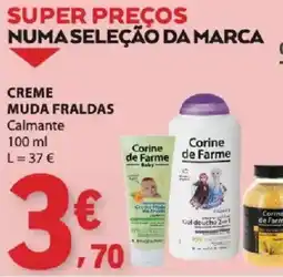 E.Leclerc Creme muda fraldas calmante promoção