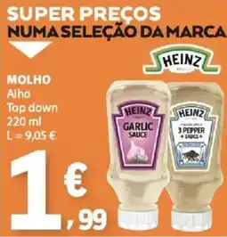 E.Leclerc Molho alho top down promoção