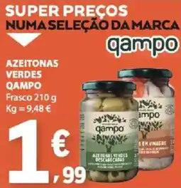 E.Leclerc azeitonas verdes qampo promoção
