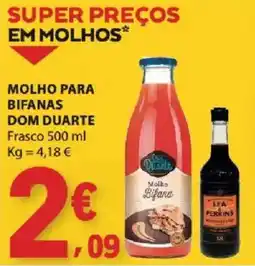 E.Leclerc Molho para bifanas dom duarte promoção