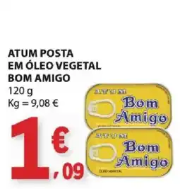 E.Leclerc atum posta em óleo vegetal bom amigo promoção