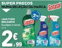 E.Leclerc sonasol lava tudo brilhante eucalipto e menta promoção