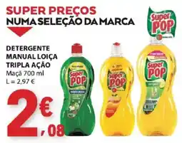 E.Leclerc Detergente manual loiça tripla ação super pop promoção