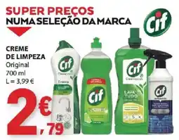 E.Leclerc Creme de limpeza original cif promoção