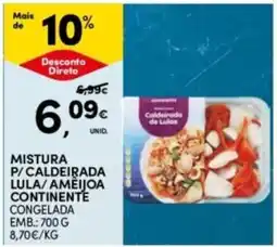 Continente Bom dia Mistura p/ caldeirada lula/ ameijoia continente promoção