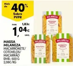 Continente Bom dia massa milaneza macarronetecotovelos/macarrão promoção