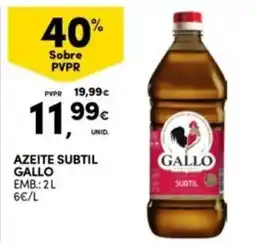 Continente Bom dia Azeite subtil gallo promoção