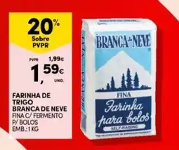 Continente Bom dia Farinha de trigo branca de neve promoção