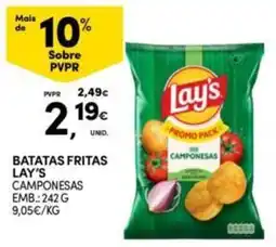 Continente Bom dia batatas fritas lay's camponesas promoção