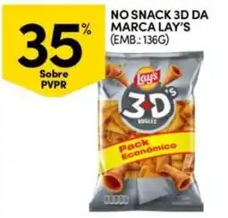 Continente Bom dia No snack 3d da marca lay's promoção