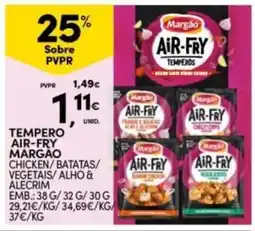 Continente Bom dia Tempero air-fry margão promoção