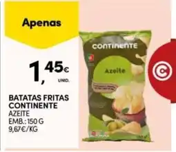 Continente Bom dia batatas fritas continente azeite promoção