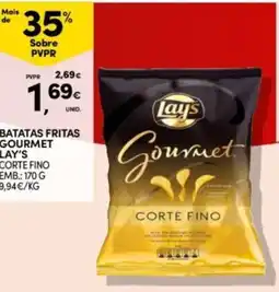 Continente Bom dia Lay's Gourmet Corte Fino promoção