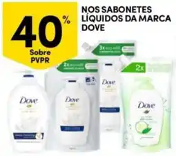 Continente Bom dia nos sabonetes líquidos da marca dove promoção