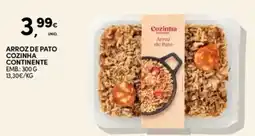 Continente Bom dia arroz de pato cozinha continente promoção