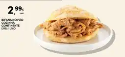 Continente Bom dia Bifana no pão cozinha continente promoção