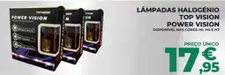 Feu Vert Lâmpadas halogéneo top vision power vision promoção