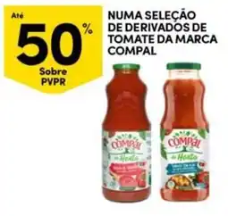 Continente Bom dia Derivados de tomate compal promoção
