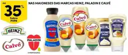 Continente Bom dia Maionese das marcas Heinz, Paladin e Calvé promoção